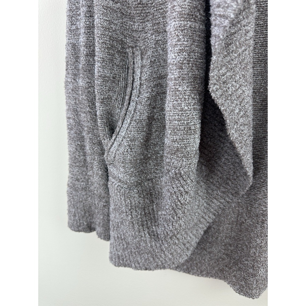 Barefoot Dreams Cozy Chic Open Front Pocket Circle Cardigan Sweater 452 Medium - Picture 5 of 12